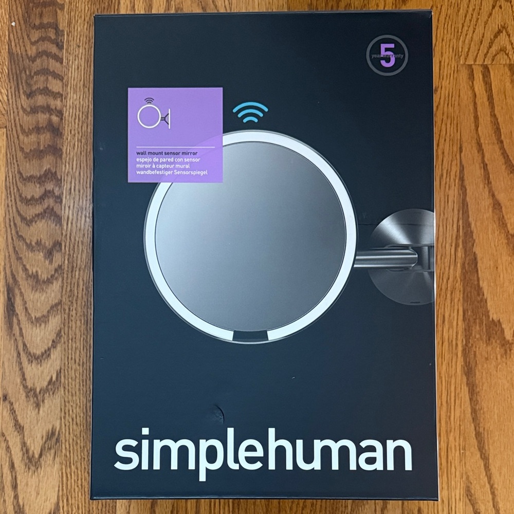 Simplehuman Bronze Sensor Mirror